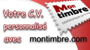 Personnalis votre CV avec le timbre photo personnalis!